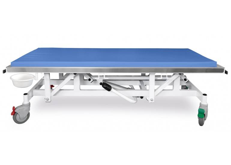 Veterinary exam table trolley GOLIAT SLVR