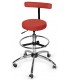 Arbeitshocker CROMO LUX